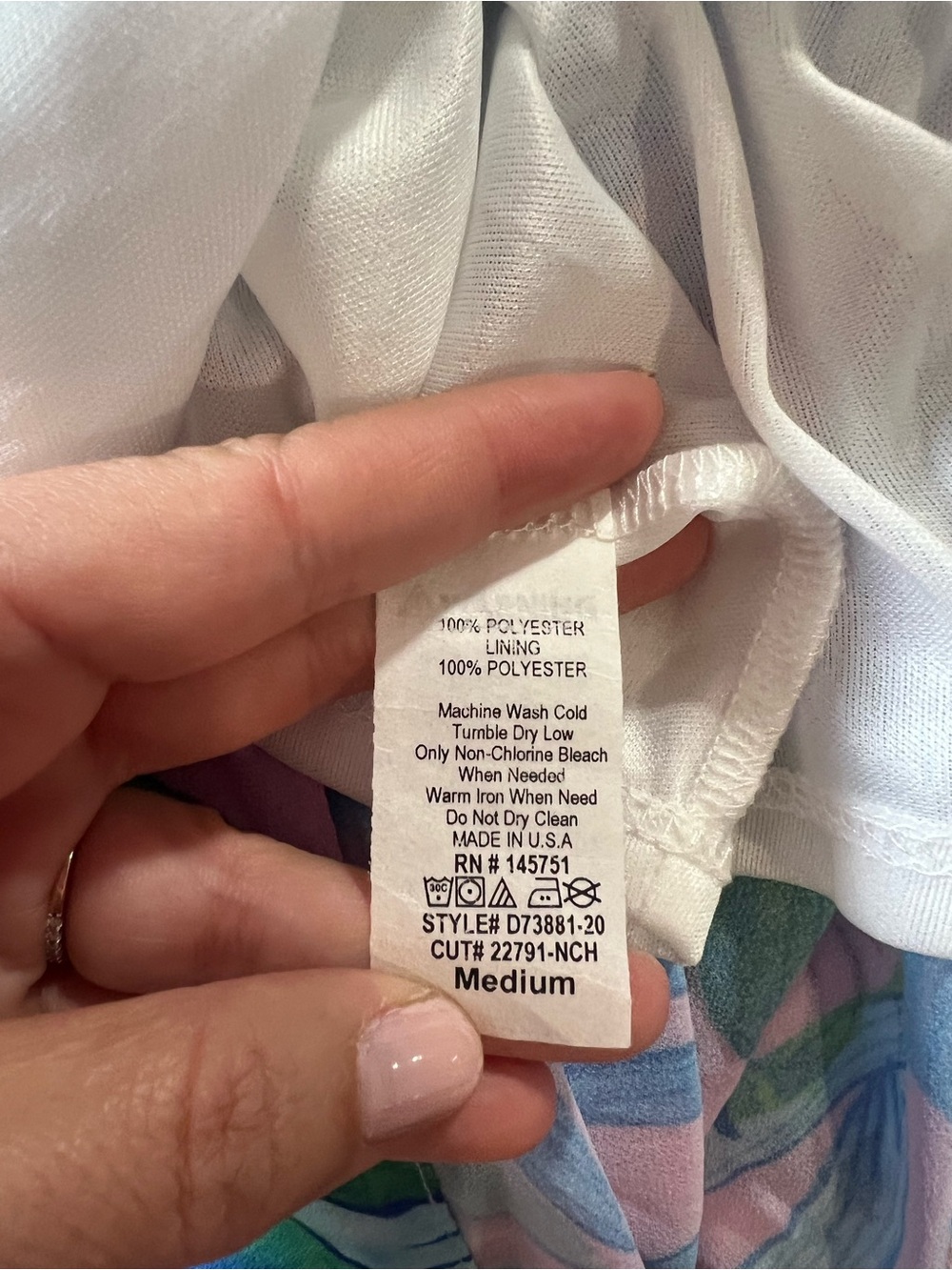 Peach Love California Pink Tropical Maxi Cover-Up Dress - Picture 8 of 8